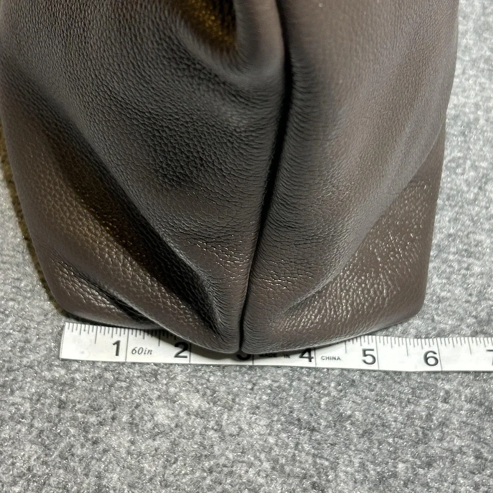 Dooney & Bourke Hobo Bag Womens Large Brown Pebble Leather Shoulder‎ Purse